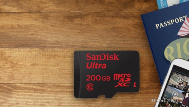 Флеш-карта SanDisk объемом 200 ГБ поступила в продажу