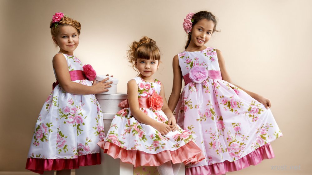 Детская мода: платья