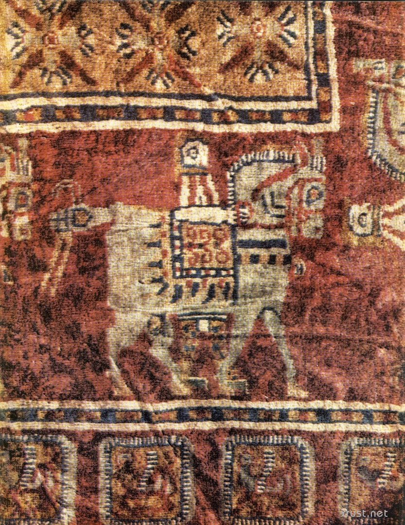 Самый  древний ковер в мире